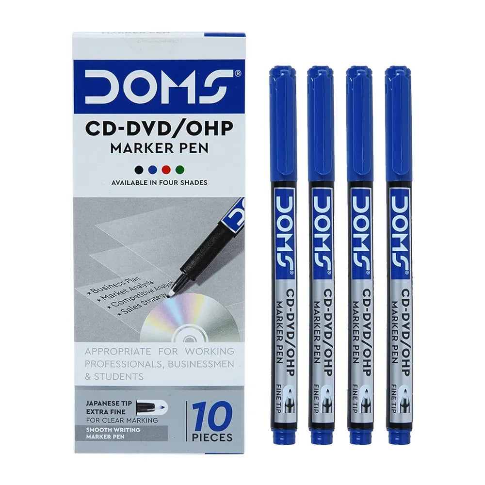 DOMS 7660 CD/DVD BLUE MARKER DOMS 7660 CD/DVD BLUE MARKER
